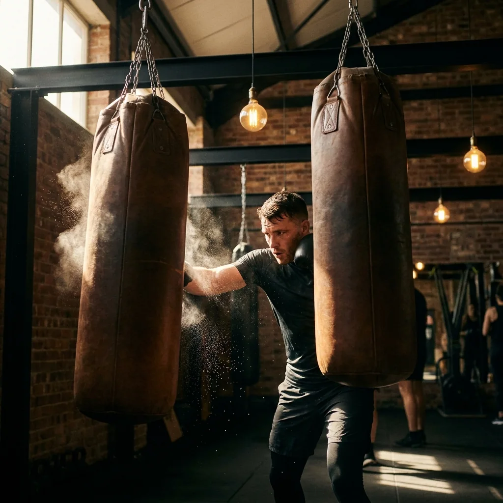 Boxing gym ad image